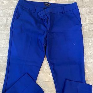 Express Columnist Cobalt Blue Dress Pants